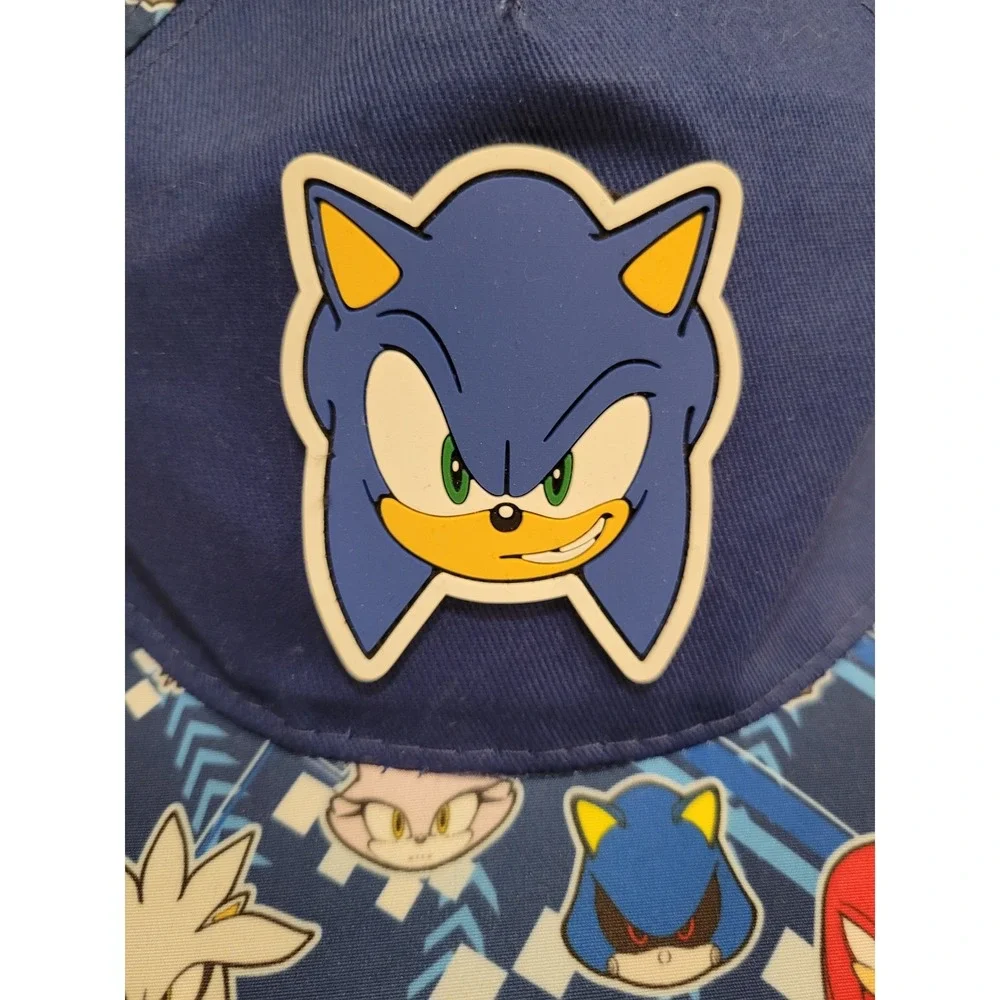 Sega Sonic the Hedgehog Baseball Hat Tails Knuckles Amy Rose Shadow Blaze Silver